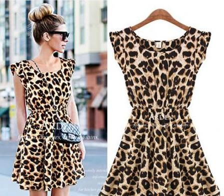 Vestido Leopardo